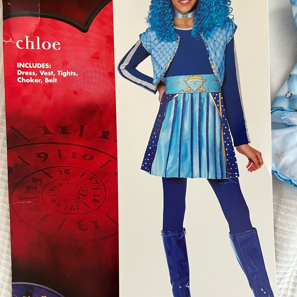 Chloe descendants Costume for Kids 8-10